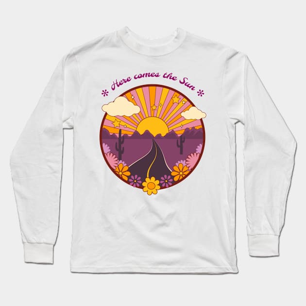 Here Comes The Sun Long Sleeve T-Shirt by KendalynBirdsong